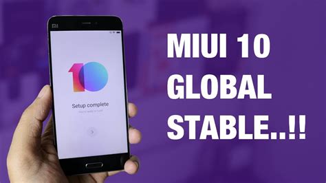 miui 10 global stable.